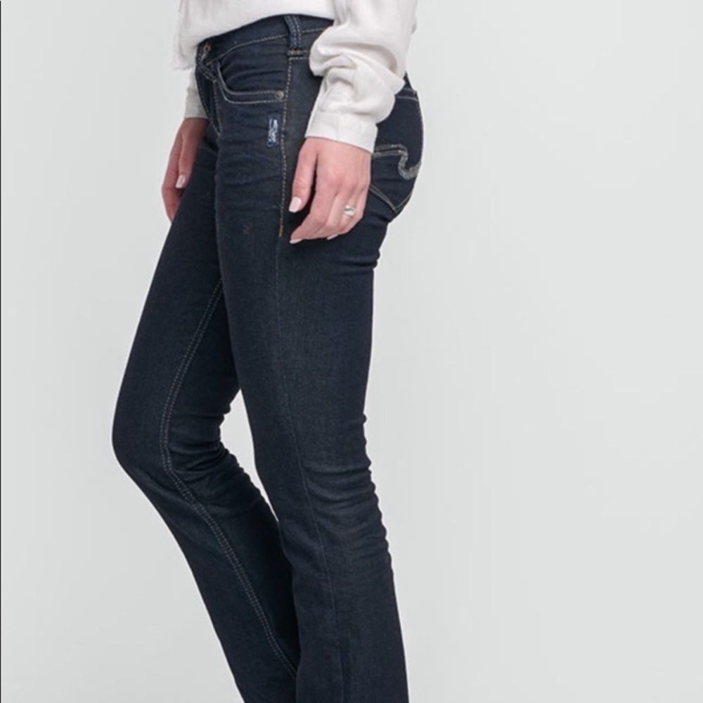 Silver Jeans Size 26 Suki Style Bootcut Jeans